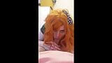 Femboy dai capelli rossi che succhia il cazzo snapshot 11