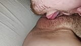 Late night sloppy pussy licking so she can sleep well snapshot 1