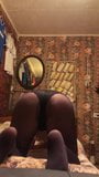 Gay butt in pantyhose doggy snapshot 3