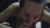 Mouthfull of cum and smoking a cigarette snapshot 2