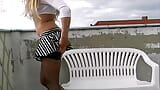 A curvy blonde German babe pleasing a cock with her riding skills snapshot 2