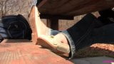 Neues volles Video des neuen Modells 7 des weißen Loafers, Schuhspiel snapshot 2