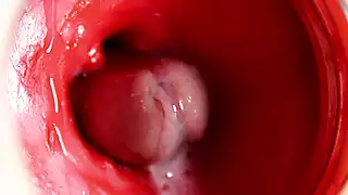 KAMERA DI DALAM MEMEK: AIR MANI YANG KUAT DI MEMEK! ASMR internal ...
