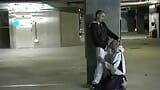 54 Jess ROYAN? fukced by straight scally boyh in public parking in paris snapshot 3