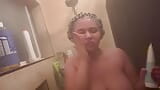 Taking a shower snapshot 15