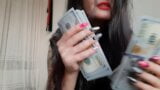 Finanzielle Dominanz von Domina Nika. Sie werden mein Cash-Pig sein, Herrin liebt Geld und Sie müssen Ihr ganzes Geld mit sich tragen snapshot 6