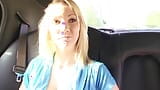 Blonde schlampe sedcue schwarzer fahrer für heißen analsex snapshot 2