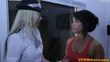 Femdom female police agents humiliate snapshot 1