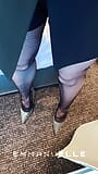 Emmanuelle clip in fishnet stockings snapshot 3
