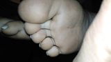 Hairy pussy foot fetish snapshot 4