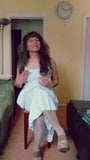 Cute White Dress snapshot 4