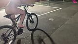 Behind the scenes footage of  'Street girl steals a bike but has to ride it back naked!' snapshot 6