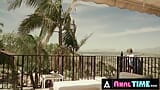 ANALTIME.XXX - Horny Guy Passionately Buttfucks His Gorgeous Girlfriend Charlotte Sins Near the Pool snapshot 4