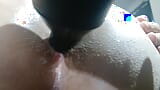 Close up anal fucked with sex machine snapshot 2