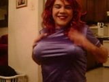 Sissy travestita con un piccolo cazzo snapshot 8