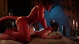 Красивая возбужденная шлюшка, пристрастилась к экстремальному сексу - горячая киска сквиртует спермой (Лучшая порно подборка) Амазониум snapshot 2