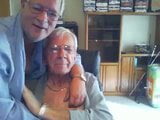 Two grandpas cuddling, kissing and loving - no hardcore snapshot 1