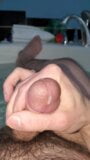 Jerking and cumming in bath Closeup snapshot 10