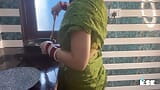 Desi Village wife Fucked in the Kitchen with Husband snapshot 1