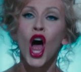 Christina Aguilera, buclă cu limba # 1 snapshot 2