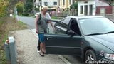 He picks up and doggy-fucks blonde old granny snapshot 3