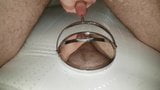 Urethral fuck a mirror and cumshot, urethral sounding. snapshot 5