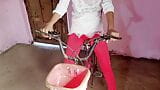 Cycle par baiti hu hi bhabhi ko devar ne ache se choda snapshot 4