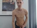 Skinny Smooth Boy Jerks Off snapshot 12