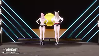 MMMD Girl Crush - Oppa, ты мне доверяешь, сексуальный KPOP-танец ...