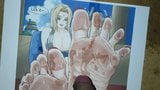 Tsunade (Naruto) - pés ejaculações em homenagem snapshot 9