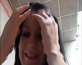 Video peribadi si rambut coklat nave Tereza dirakam snapshot 17
