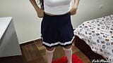 Engaño a Mi Prima Colegiala para Follármela por el Culo - Sexo Anal snapshot 3