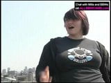 Cum see fat beauty BBW fat on the roof 1 snapshot 2