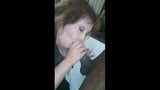 Rae Lynn tries to deepthroat a huge BBC, short video snapshot 3