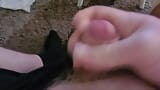 Hairy chub cums on big belly snapshot 3