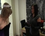 Mistress Spanks Sissy Maid snapshot 1