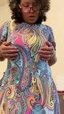 Anna Maria, latina mature, taquine sa nouvelle robe d'été snapshot 8