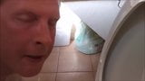 Licking and drinking from the toilet! snapshot 8