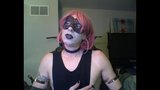 Hete dansende gothic cd -camshow (deel 1 van 2) snapshot 7