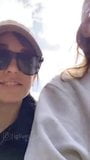 Alexandra Анна Daddario в походе с друзьями snapshot 6