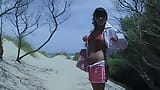 Brunette Milf Jessica towed at the Ballermann snapshot 1