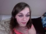 Tgirl che gioca in webcam snapshot 17