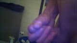 Jerking and Cumming in Public Restroom. snapshot 6