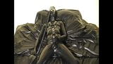 enclosed in rubber wank & cum snapshot 2