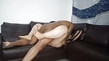 I fuck my wife in lingerie on the couch snapshot 7