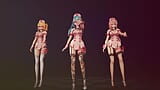 MMD R-18, anime, filles qui dansent, clip sexy 458 snapshot 5