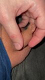 play with the foreskin of my soft tiny micro penis snapshot 7