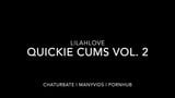 Quickie Cums 2 - Lactating While Masturbating. snapshot 1