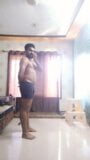 Indian boy workout and hard gym snapshot 10