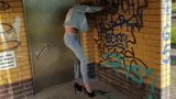 Hot Leggy Bebe Pee In Jeans By -BlackBeard- snapshot 7